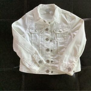 GAP Kids Classic White Jean Jacket Toddler 5